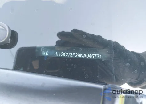 2022 Honda Accord Hybrid Sport из США, поврежденный, VIN 1HGCV3F29NA046731